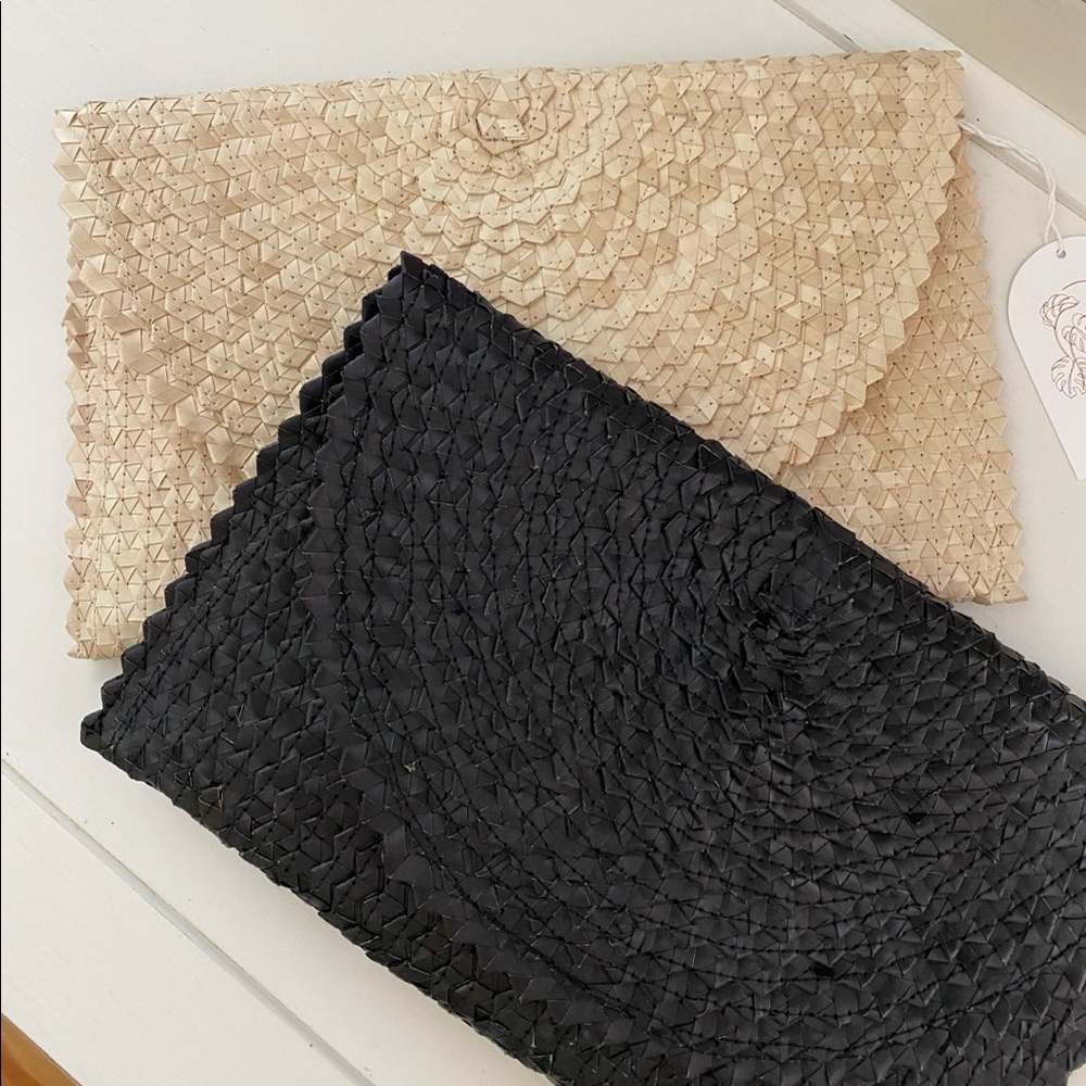 Women’s Straw Clutch | Bali Clutch | Straw Summer Clutch | Rattan Clutch - Picture 6 of 6